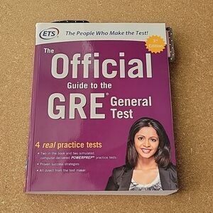 OFFICIAL GUIDE TO THR GRE GENERAL TEST ETS BOOK GRAD SCHOOL STUDY GUIDE